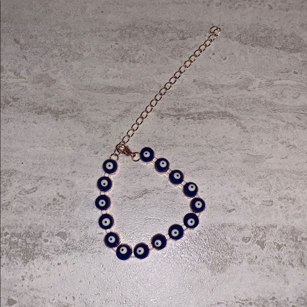 Evil eye bracelet